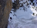 Cascade de gauche du Bois de l'Ours - Briancon