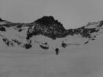 Pointe du vallon des Etages face nord