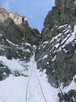 Pointe du vallon des Etages face nord