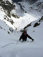 Couloir de la Baïonnette - Pic de Chamoissières