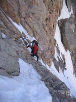 Couloir N-NE des Aiguilles du Chambeyron