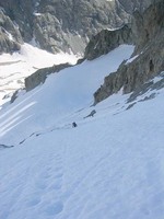 Couloir Nord du col de l'Ange - Grande Ruine