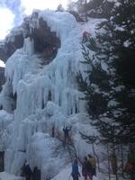 Cascade artificielle d'Aiguilles