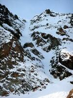 Couloir de la Baïonnette - Pic de Chamoissières