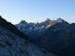 Pointe du vallon des Etages face nord