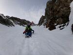 Couloir de la Baïonnette - Pic de Chamoissières