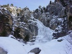 Cascade de gauche du Bois de l'Ours - Briancon