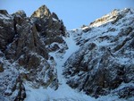 Goulotte NW sommet est Grand Galibier