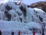 Cascade artificielle d'Aiguilles