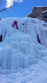 Cascade artificielle d'Aiguilles