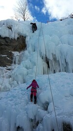 Cascade artificielle d'Aiguilles