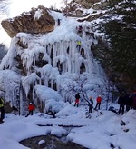 Cascade artificielle d'Aiguilles