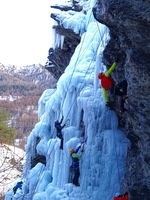 Cascade artificielle d'Aiguilles