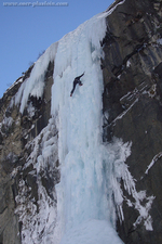 Erection (cascade de la Balme)