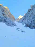 Couloir N du Brec du Chambeyron - Ubaye