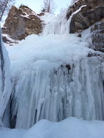 Cascade artificielle d'Aiguilles