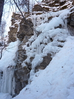 Cascade artificielle d'Aiguilles