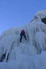 Cascade artificielle d'Aiguilles