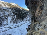Hard Ice in the rock