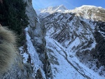 Hard Ice in the rock