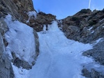 Hard Ice in the rock